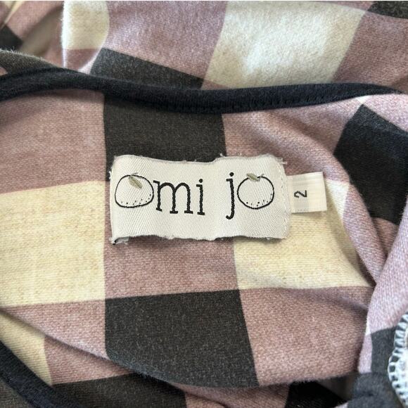 Omi Jo Swirl Dress, Purple Plaid, Toddler Girl Size 2 - Picture 5 of 7